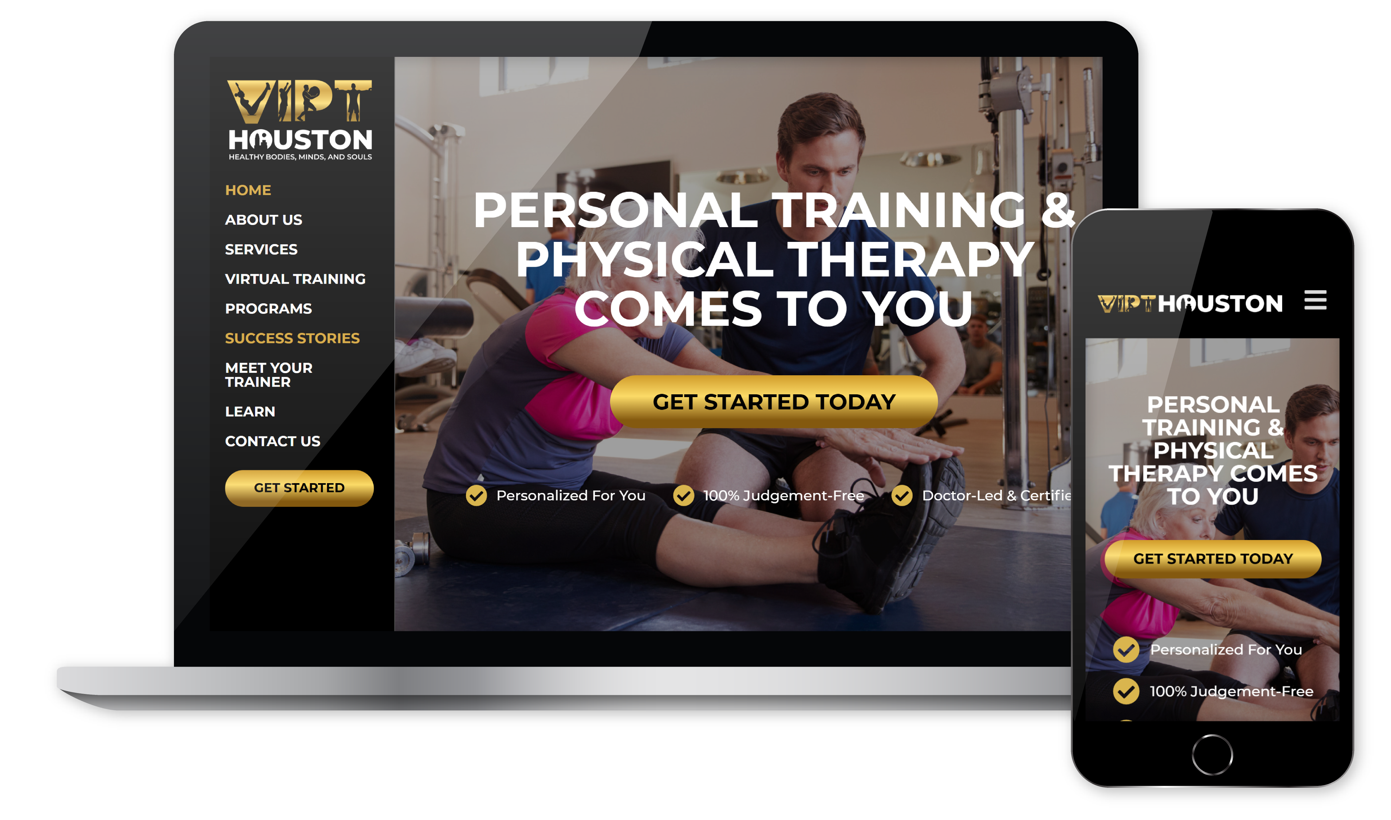 VIPT Houston website